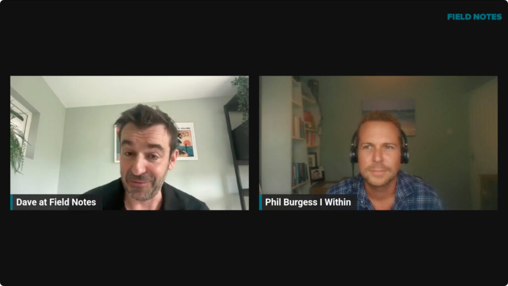 Phil Burgess in conversation with Dave Kaye