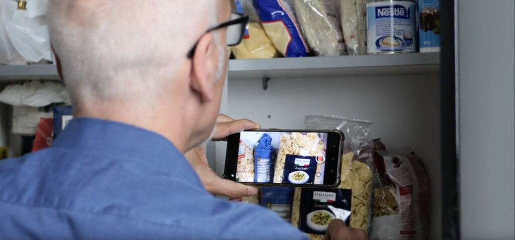 capturing what's in the store cupboard