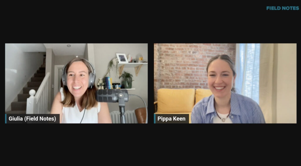 Giulia and Pippa webinar